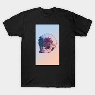 The skull of beautiful T-Shirt